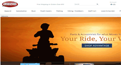 Desktop Screenshot of advantagedistributing.com